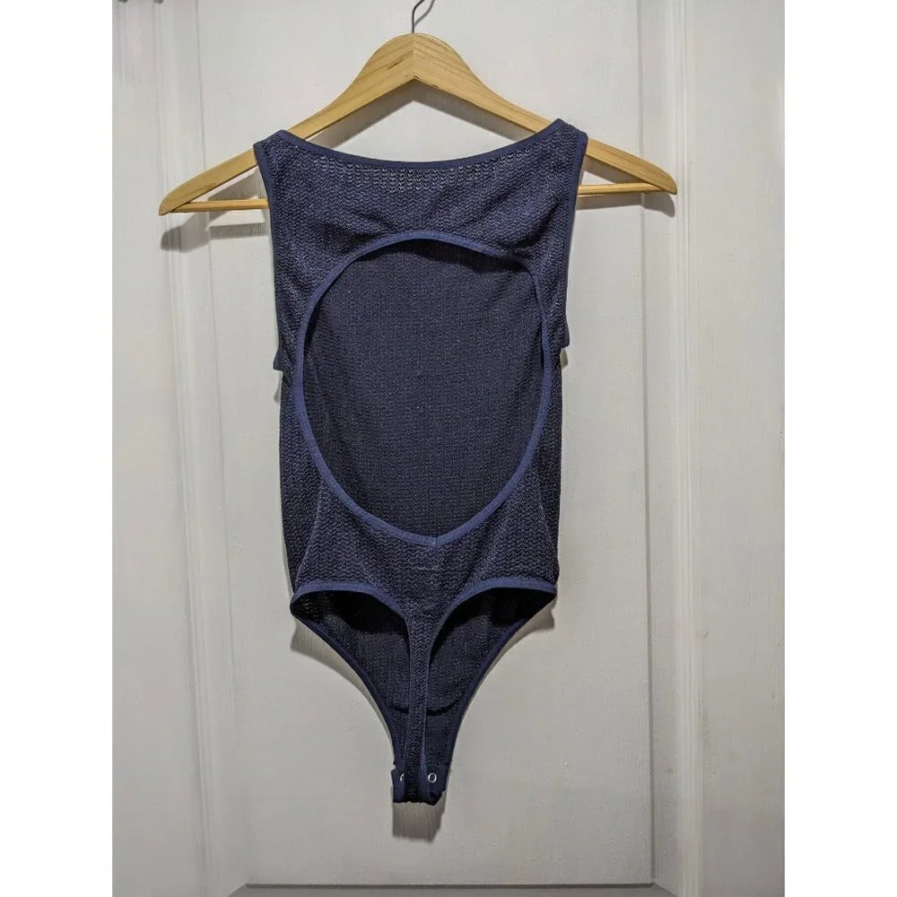 NEW Free People Intimately | Open back bodysuit in Navy